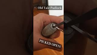 Yale Wafer Lock Picked Open survival [upl. by Sinylg]