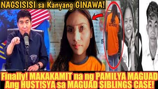 FINALLY ay MAKAKAMIT nang PAMILYA MAGUAD ang HUSTISYA ng MAGUAD SIBLINGS  Janice Sibial NAGSISISI [upl. by Modeerf]