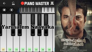 Abrahaminte Santhathikal  Yarusalem Naayaka  Piano Tutorial  Perfect Piano [upl. by Ynamrej]