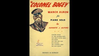 Colonel Bogey March WWI Marching Song [upl. by Yniffit]