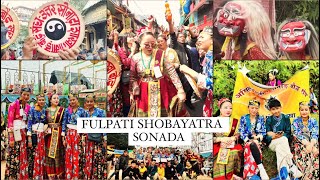 FULPATI SHOBAYATRASONADA yankichogyal fulpati shobayatra sonada dashain nepalivlog 1m [upl. by Malonis]