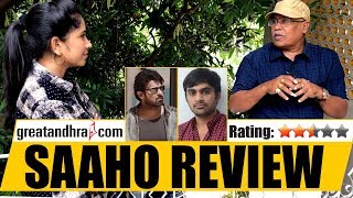 Greatandhra Saaho Review  Prabhas Sradha Kapoor Sujith  Greatandhracom [upl. by Kory128]