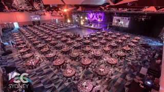 ICC Sydney Event Setup Timelapse 2017 [upl. by Adni810]