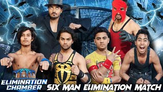 WWE Elimination Chamber 2024 Predictions  Elimination Chamber 2024 Full Match  Backyard Wrestling [upl. by Jahdol759]