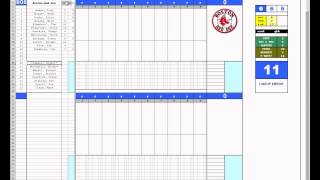 PT1 of 8 StratOMatic baseball EXCEL game player and stats [upl. by Melisa125]