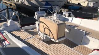 Sneak Peek at the New 2017 Jeanneau 44DS Deck Salon Sailboat [upl. by Eerb]