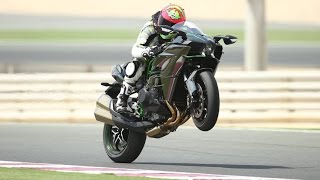 Kawasaki H2 amp H2r Review First Ride [upl. by Akanke]