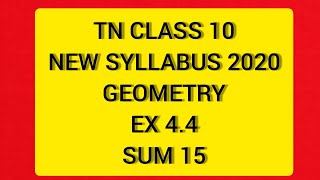 TN New Syllabus 10th Maths Chapter 1 Relations And Functions Example 122 [upl. by Miharbi344]