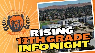 Rising 12th Grade Information Night 2024 [upl. by Wei]