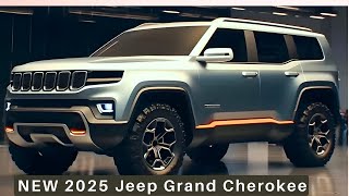 FIRST LOOK  NEW 2025 jeep Grand Cherokee Review  Details Interior And Exterior [upl. by Rriocard]