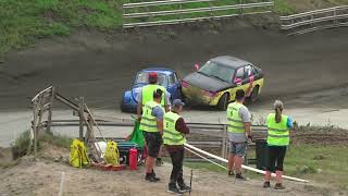 Folkrace Vimmerby semester racet 137 2024 finaldag seniordam Highlights [upl. by Shaughn581]