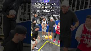 Stephen Curry and Dude Perfect Take on The Crystal Ball Challenge  shorts [upl. by Gavin]