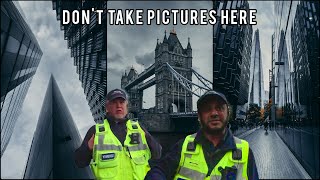 PHOTOGRAPHERS Threatend With Police   LONDON POV [upl. by Eniamraj]