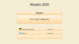 Neujahr 2025 [upl. by Auhs]