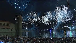 Collioure  revivez les festivités et le traditionnel feu dartifice de la SaintVincent [upl. by Monteria]