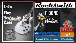 They call It Stormy Monday  TBone Walker bass  Rocksmith 2014 CDLC [upl. by Otirecul]