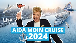 AIDAperla MOIN Cruise 2024  Vlog mit Reporterin Lisa [upl. by Loss858]