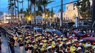 Banda Liceo Guatemala por Santo Domingo en el Desfile del Liceo Mercantil 2024 [upl. by Airamesor229]