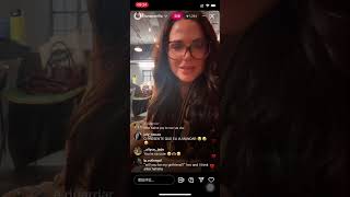 Lana Parrilla IG live 01032024 [upl. by Nozicka]