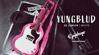 The Epiphone YUNGBLUD SG Junior Classic White [upl. by Wohlert]