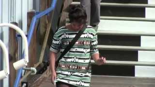 MUSICAL STAIRS at PIER 39  SAN FRANCISCO by Remo Saraceni JUNE 2013 [upl. by Anirdnaxela]