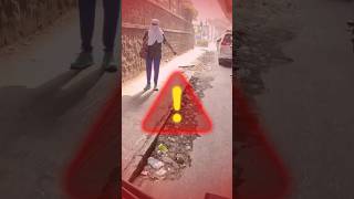 Footpath Boss  One Woman Takes Charge🤬funny shorts trending bike comedy viralshort reels [upl. by Shira]