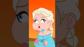 Secret Technique From Elsa funnycartoon memeanimation elsa sonic [upl. by Ollopa115]