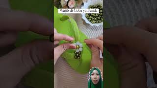 Redecorate sendal murah jadi mewah diy shorts [upl. by Monica240]