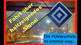 Fahrt über haltzeigendes Signal 😱 Tf Führerschein ist weg Die Katastrophe beginnt erst 🫣 [upl. by Urbanna220]