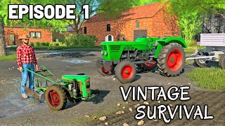 A NEW CHAPTER  Vintage Survival  Episode 1 [upl. by Saberhagen]