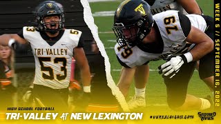 TriValley Scores 16 Unanswered to Beat New Lexington 🏈 [upl. by Aicile867]