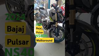 2024 New Bajaj Pulsar NS 400 Walkaround with mabvlogs shorts bhilwara [upl. by Fulbert612]