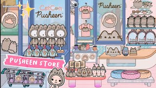 Toca Life World  NEW PUSHEEN STORE DESIGN MAKEOVER  TOCA BOCA UPDATE [upl. by Hauger]