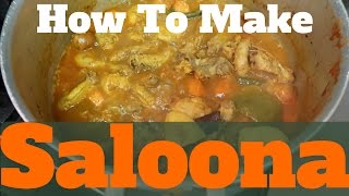 How To Cook Saloona كيفية طبخ [upl. by Haerr153]