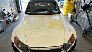 S2000 Wrap Ruined the paint  P 4 [upl. by Dnomzed7]