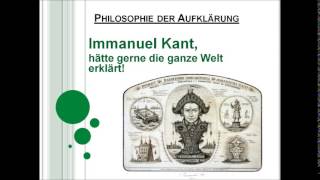 Immanuel Kant hätte gerne die ganze Welt erklärt [upl. by Wallach]