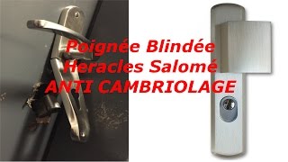 TUTO ouverture de porte  cylindre europeen sans poignee blindee [upl. by Elston]