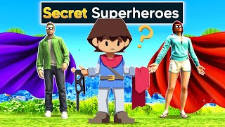 My PARENTS Are SECRET SUPERHEROES In GTA 5 [upl. by Nyrehtac]