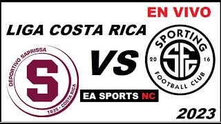 🔴Saprissa vs Sporting San Jose en vivo  Liga Apertura Costa Rica [upl. by Prestige]