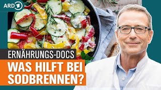 Was hilft bei Reflux Schluss mit Sodbrennen  Die ErnährungsDocs  NDR [upl. by Elbon206]