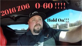 Hold on 060 in 2016 Corvette Z06 [upl. by Gnos]