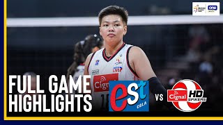 EST COLA VS CIGNAL  FULL GAME HIGHLIGHTS  2024 PVL INVITATIONAL CONFERENCE  September 8 2024 [upl. by Ednutabab]