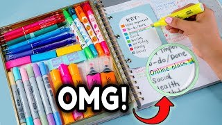 DIY STUDY HACKS How To Be PRODUCTIVE After School  Study Tips to Get BETTER GRADES [upl. by Tenej445]