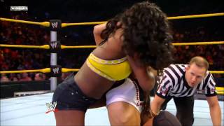 AJ Lee Memorial AJ Lee vs Naomi  NXT Season 3 1080p [upl. by Nibor378]