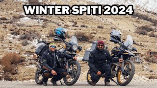 WINTER SPITI 2024 WITH HIMALAYAN 450 AND HIMALAYAN 411  TRAILER  SUNNYHASPLANS [upl. by Ellitnahc528]