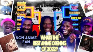 NONAnime Fan REACTS to ANIME OPENINGS What’s the Best Op of 2022 [upl. by Bremser844]