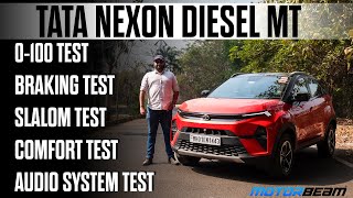 Tata Nexon Diesel MT  10 RealLife Tests [upl. by Cox795]