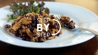 Black Beans and Rice Recipe Recipe for Black Beans and Rice How to Make Black Beans and Rice [upl. by Hamian]