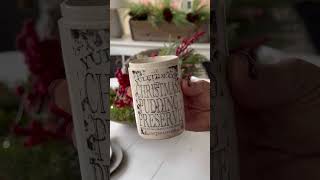 Are you ready to deck the halls The antique ironstone Christmas pots have restocked too [upl. by Aikit571]