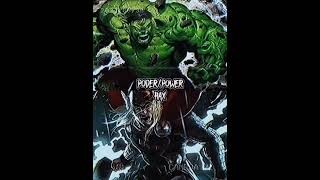 marvel marvel capcutedit hulk thor marvelcomics marvelstudios capcut vsedit vs comics [upl. by Ixel]